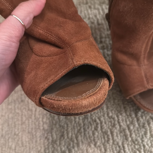 Dianne von furstenberg Amara peep toe bootie 7 - Picture 7 of 10